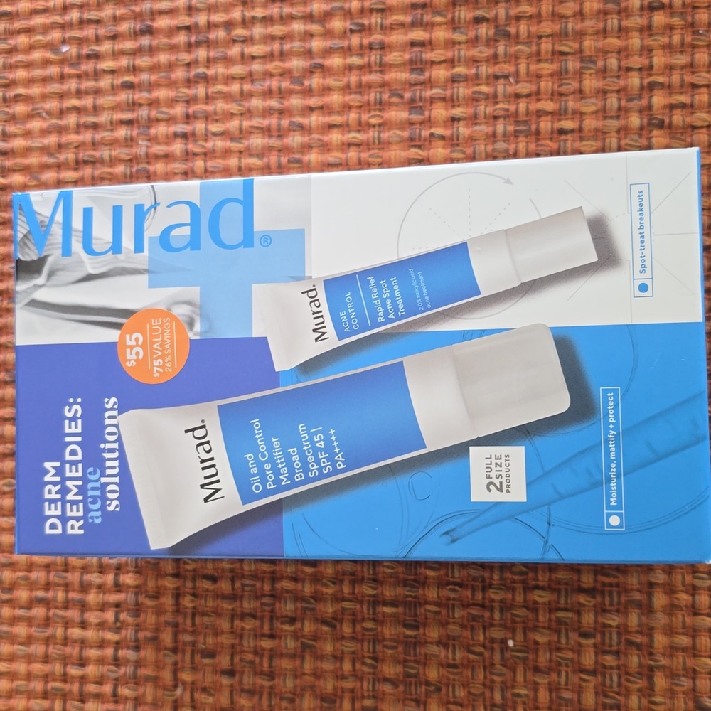MURAD BRAND ACNE CONTROL PRODUCTS SET